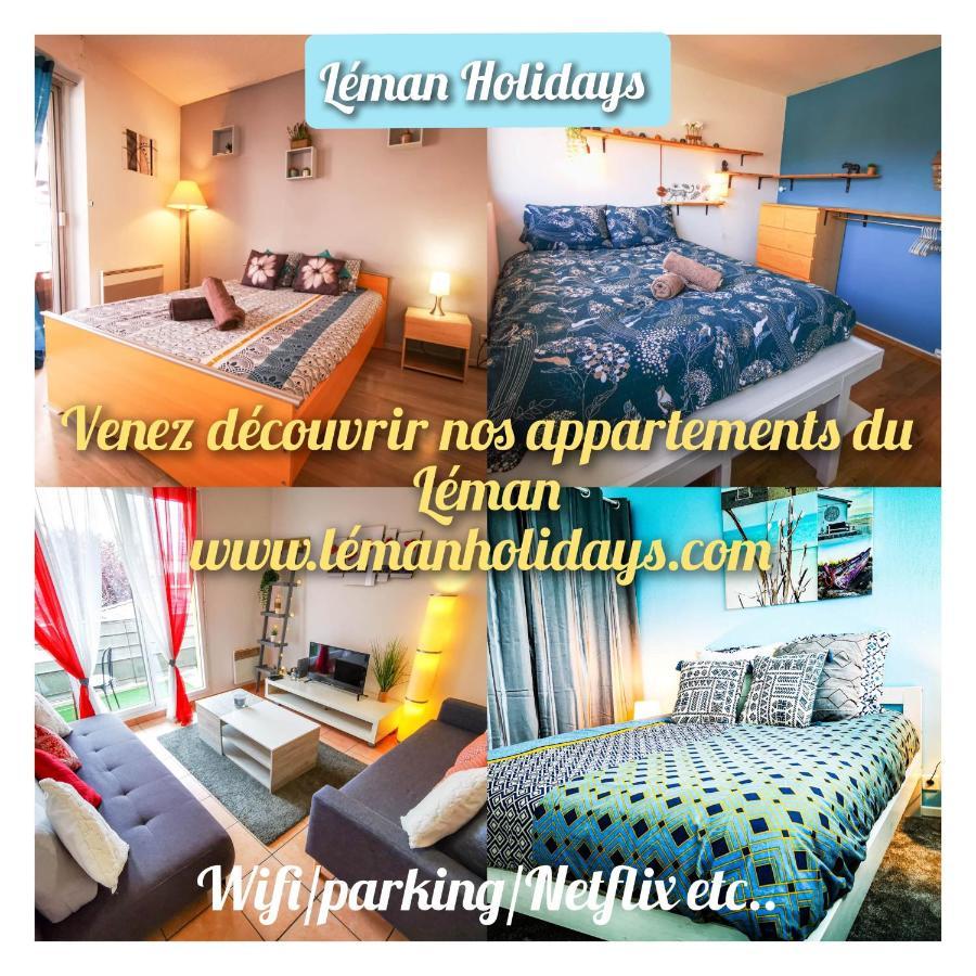 Appartamento Léman Holidays - Le Coquelicot Thonon-les-Bains Esterno foto